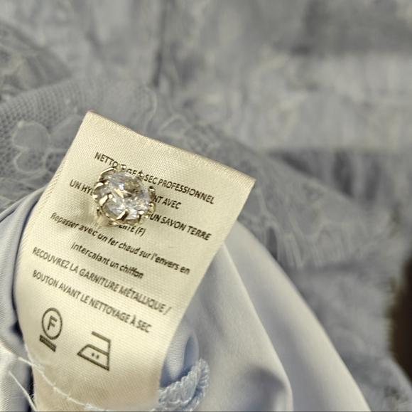 Alice McCall NWOT Love My Way Lace Romper in Pebble Blue size 2 - Picture 16 of 16